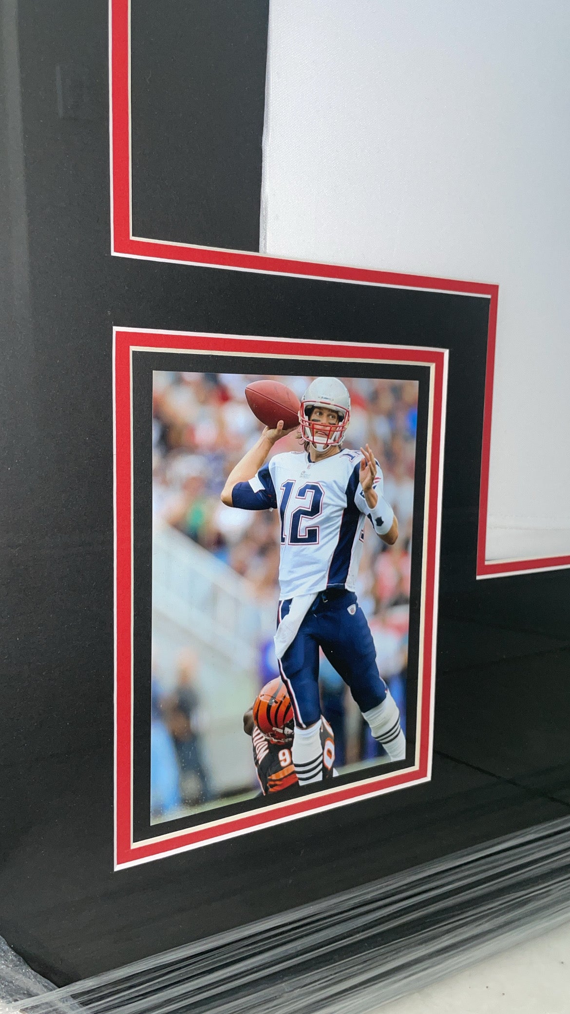 Tom Brady (New England Patriots) Autographed Jersey Authenticated By Fanatics.